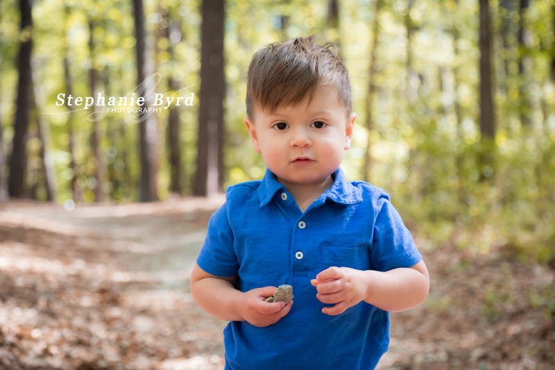 Springtime Family Pictures at Lake Benson